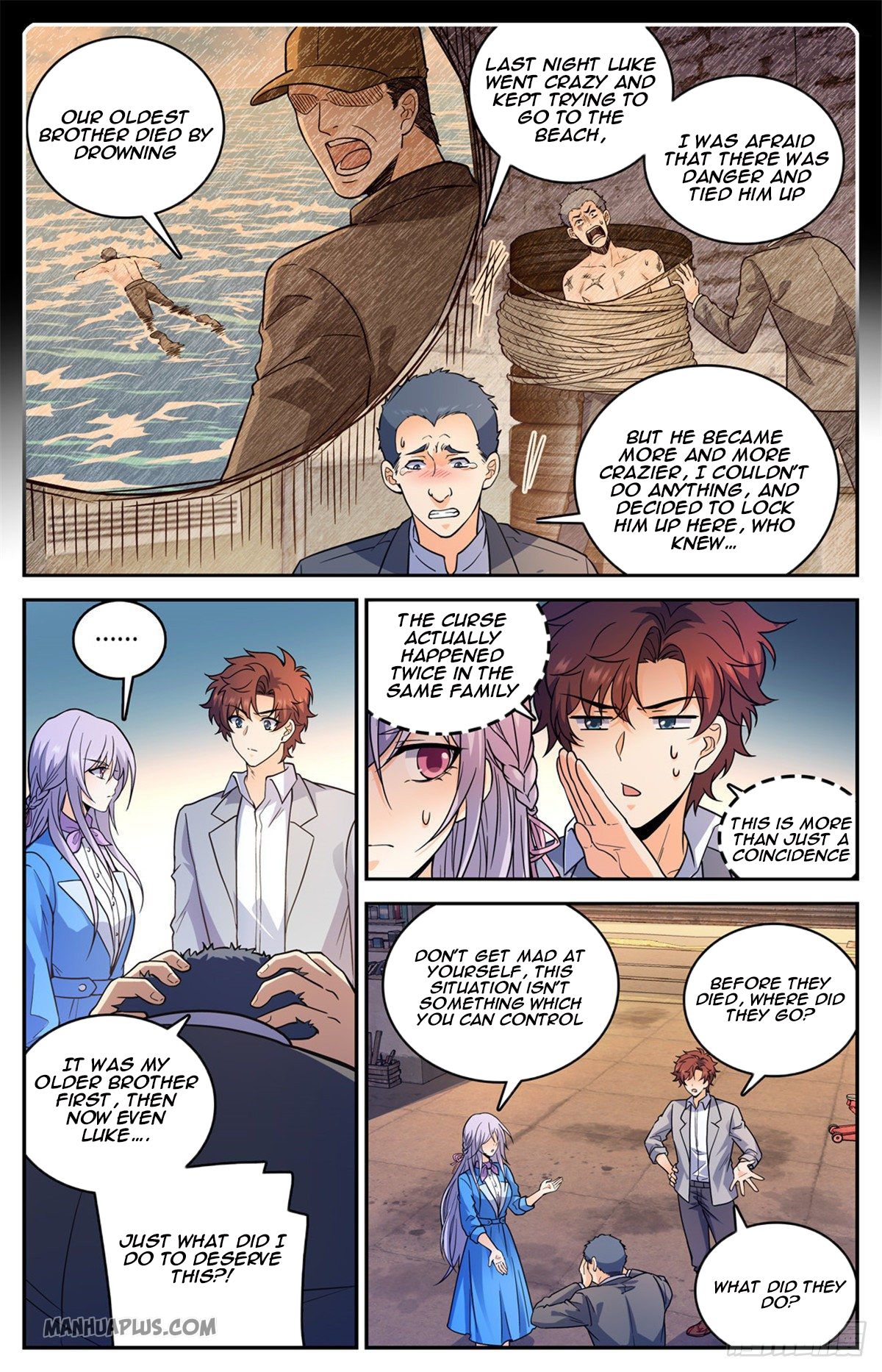 Getting wrecked while your hands are in pocket (sauce: versatile mage ch.  361) : r/Manhua